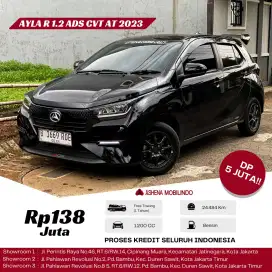 Daihatsu New Ayla R 1.2 ADS AT Hitam 2023