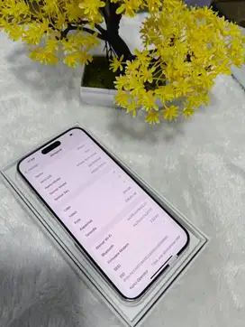 IPHONE 15 PRO MAX 256GB SECOND INDO