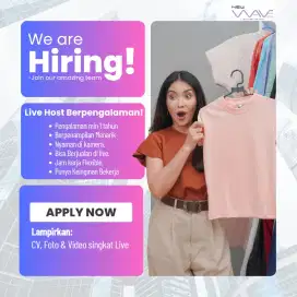Host Live Shopping Pengalaman