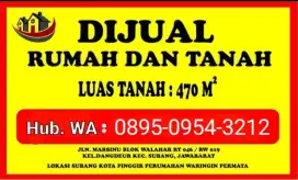 Dijual Rumah Di Pusat Kota Subang