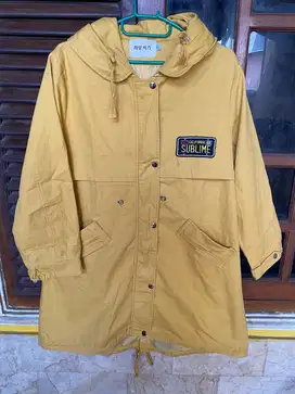 Jaket parca kondisi bagus size xl L