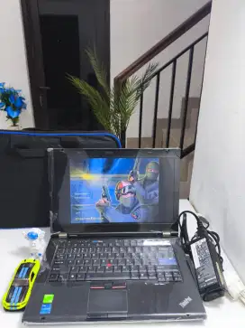 Lenovo Thinkpad T420 SSD Dual VGA Siap Pakai