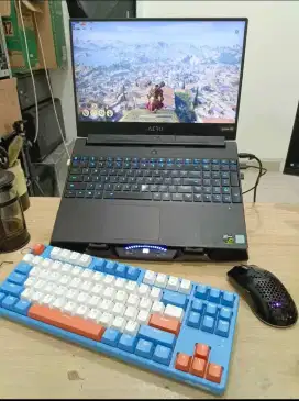 Laptop Setara RTX 3050. Aero Gigabyte 15XV 8, VGA 1070, SSD 250, r