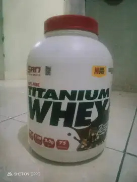 Dijual susu Protein WhEY TITANIUM 5lbs