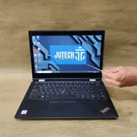 Laptop Lenovo Thinkpad touchscreen+layar lipat Core i5 Gen 8  Ram 16GB