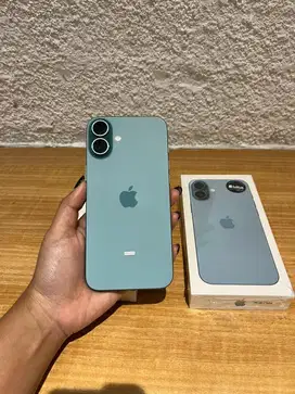 iPhone 16 Plus 128gb garansi resmi pemakaian 1 bulan