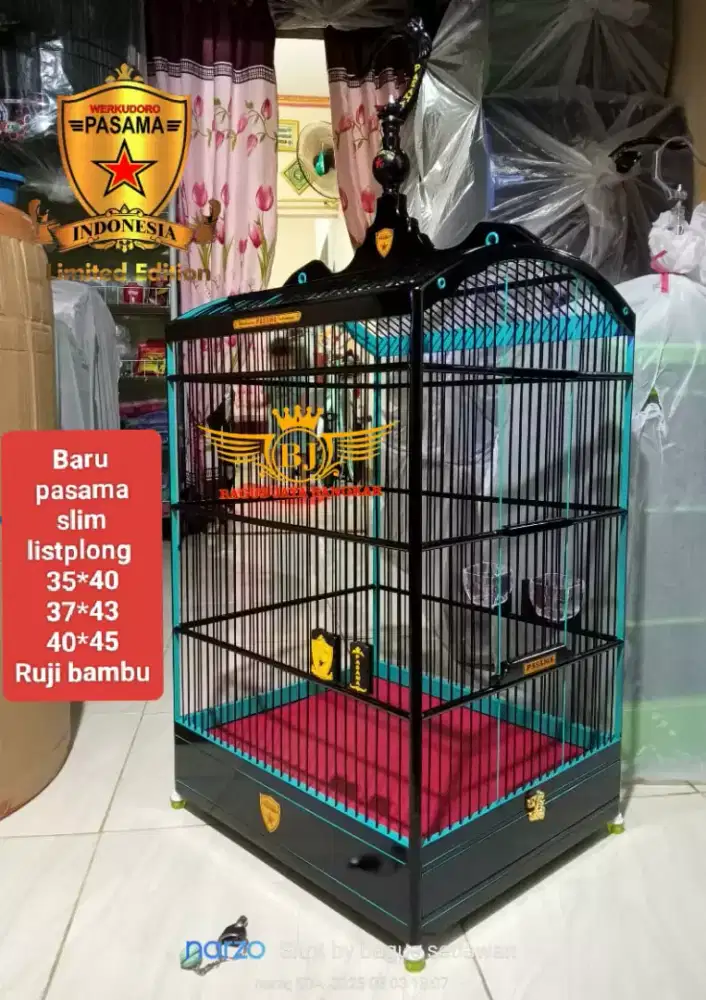 sangkar nepak pasama 35*40 alusan ruji bambu