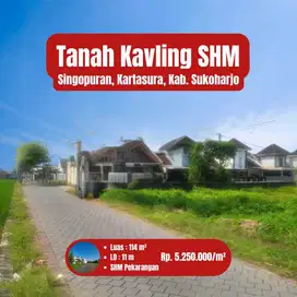 KAVLING AREA PERUMAHAN PREMIUM KARTASURA. BELAKANG AMIKOM
