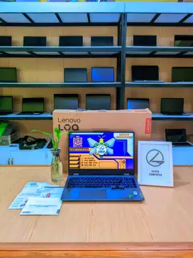 Laptop Lenovo Loq i5-12450HX 12GB/512GB RTX 3050 garansi Oktober 2026
