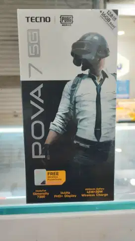 Tecno pova 7 5g 8+8/128 resmi TAM (BNIB)