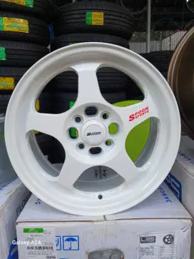 Spoon racing ring 15 lebar 6,5 pcd 4x100 ET 42 brio calya sigra