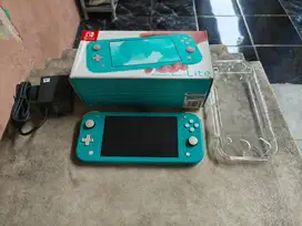 Nintendo Switch Lite Atmos 128GB Turquoise Fullset 08