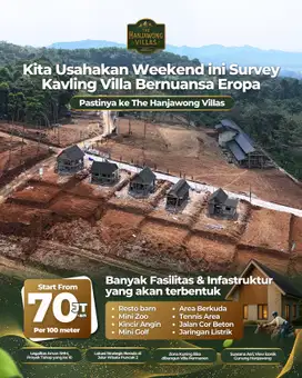 Jual murah tanah kavling bergaya Eropa SHM dari bogor timur