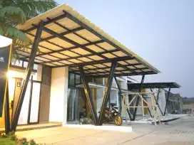 Kanopi baja ringan atap alderon singgel