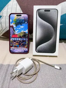 ✨ iPhone 15 Pro Max 256GB Second Fullset, Masih Kinclong 99%!!