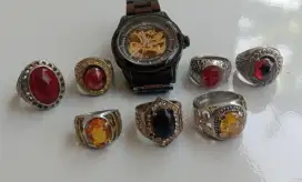 Cincin Batu Akik Koleksi Pribadi