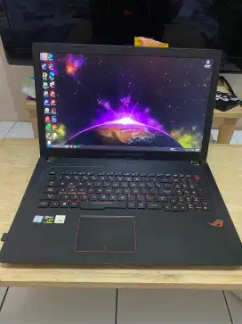 Laptop Gaming Asus ROG STRIX GL753VD i7 Gen7 Ram 32GB SSD 512GB HDD1TB