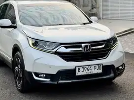 LOW KM CRV TURBO 1.5 AT 2019 PUTIH FULLSET RECORD ISTIMEWA