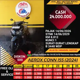 YAMAHA AEROX CONN TH 2024 BISA CASH / KREDIT