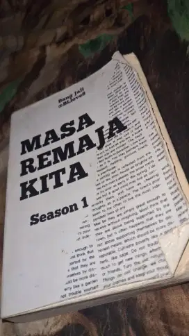 Novel Masa Remaja Kita karya Bang Jali