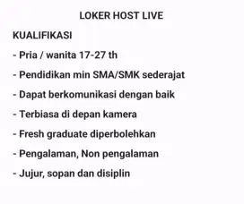 Host Live Streaming