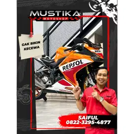 Obral Murah!!!Honda CBR 250RR ABS 2017 Repsol Plat Jatim Mulus-Mustika