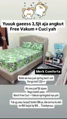 Springbed Bekas Comforta Dreamland