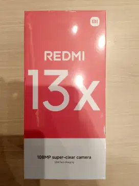 REDMI 13X 8/128 BARU ASLI SEGEL