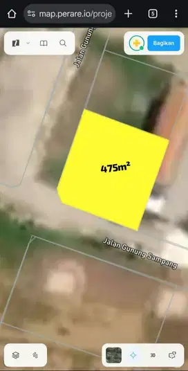 TANAH PLOT KECIL PREMIUM MAHENDRADATA SELATAN DENPASAR BARAT   KFR098