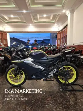 DP 0 YAMAHA R15 V4 2023 LIKE NEW BERGARANSI [ Bisa COD SE JABODETABEK]