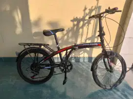 sepeda lipat kondisi masih bagus