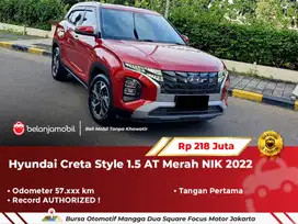 [ WARRANTY ] Hyundai Creta Style 1.5 AT Merah 2022/2023