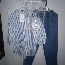 One Set Zara kondisi baru