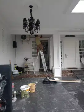 Tukang cat, interior, finishing