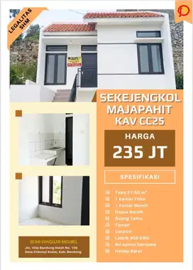 Di jual Rumah strategis bebas banjir