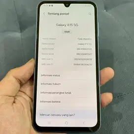 Samsung a15 5g ram 8 / 256 resmi sein fullset original