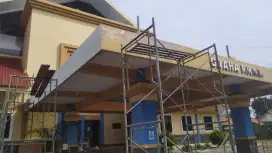 Tukang cat, plafon pvc dan partisi,