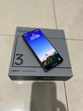 Oppo Find N3 Fold 12/512GB Hitam Garansi Resmi Fullset Super Mulus