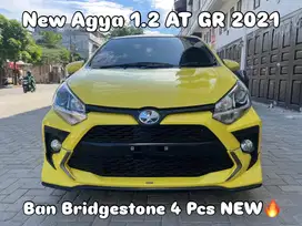 (137 JT!) Toyota New Agya 1.2 Automatic GR Sport Kuning 2021