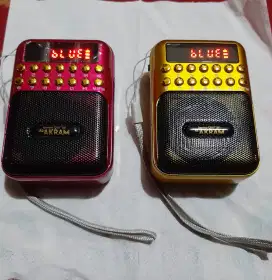 Speaker bluetooth dan radio