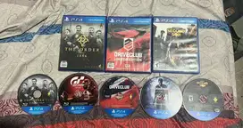 Bundle Bluraydisk PS4 5 Pcs (Nego sampai jadi)