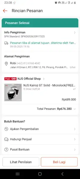 Helm Njs Kairoz GT
