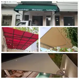 Pusat kanopi kain awning palembang