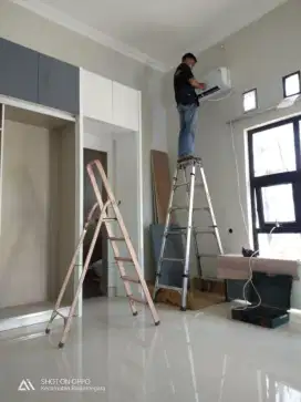 SERVICE AC BONGKAR PASANG AC, CUCI AC tambah freon ac