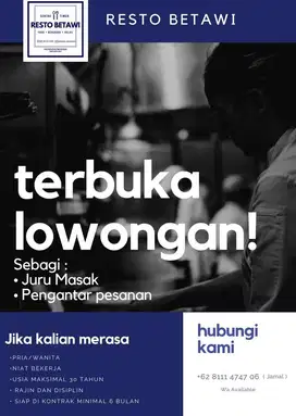 Helper rumah makan