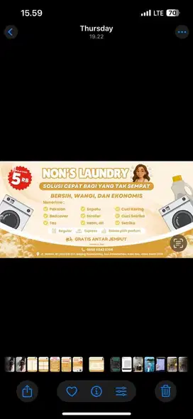 Dicari Karyawan Laundry SEGERA!!