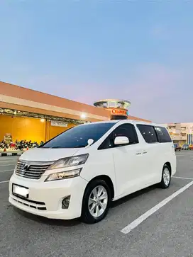 DP2jt platH Vellfire V kulit 2010 prem sound istimewa NO PR