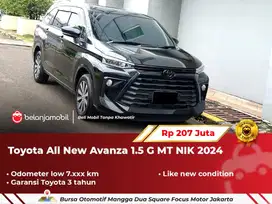[ LOW KM 7RB ] Toyota All New Avanza 1.5 G MT Manual 2024/2025