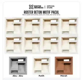Rosterbeton minimalis macam motif