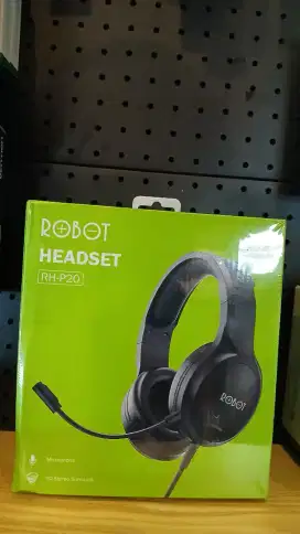 HEADPHONE ROBOT RH P20 / HEADSET WIRED ROBOT RH-P20 RHP20 JACK 3.5MM